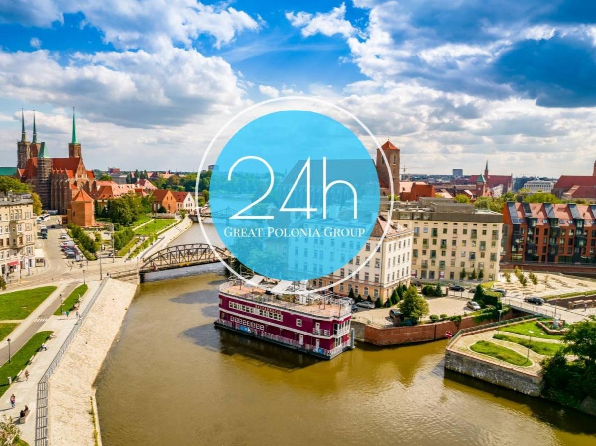 Great Polonia River Boat Apartments Βρότσλαβ Εξωτερικό φωτογραφία