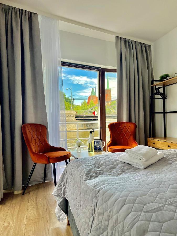 Great Polonia River Boat Apartments Βρότσλαβ Εξωτερικό φωτογραφία