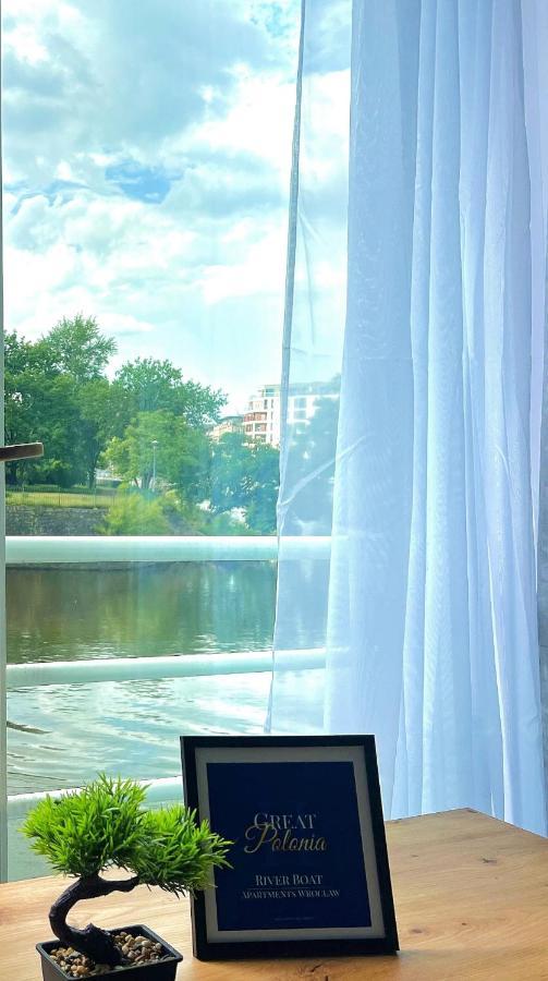 Great Polonia River Boat Apartments Βρότσλαβ Εξωτερικό φωτογραφία
