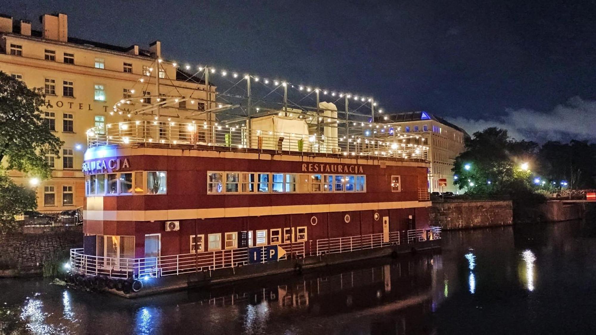Great Polonia River Boat Apartments Βρότσλαβ Εξωτερικό φωτογραφία